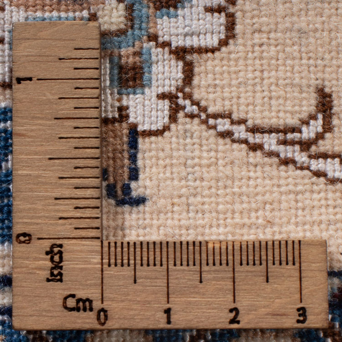 Dywan perski - Nain - Premium - 305 x 204 cm - kremowy