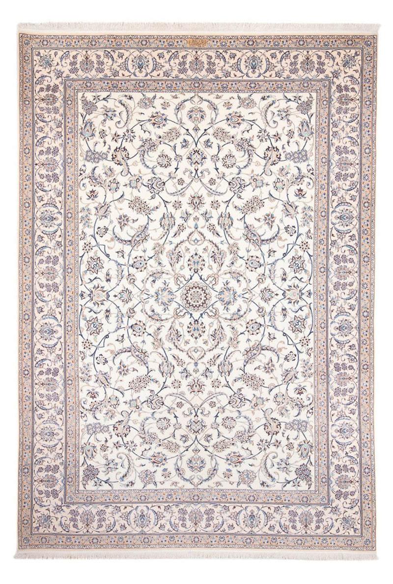 Dywan perski - Nain - Premium - 310 x 213 cm - kremowy