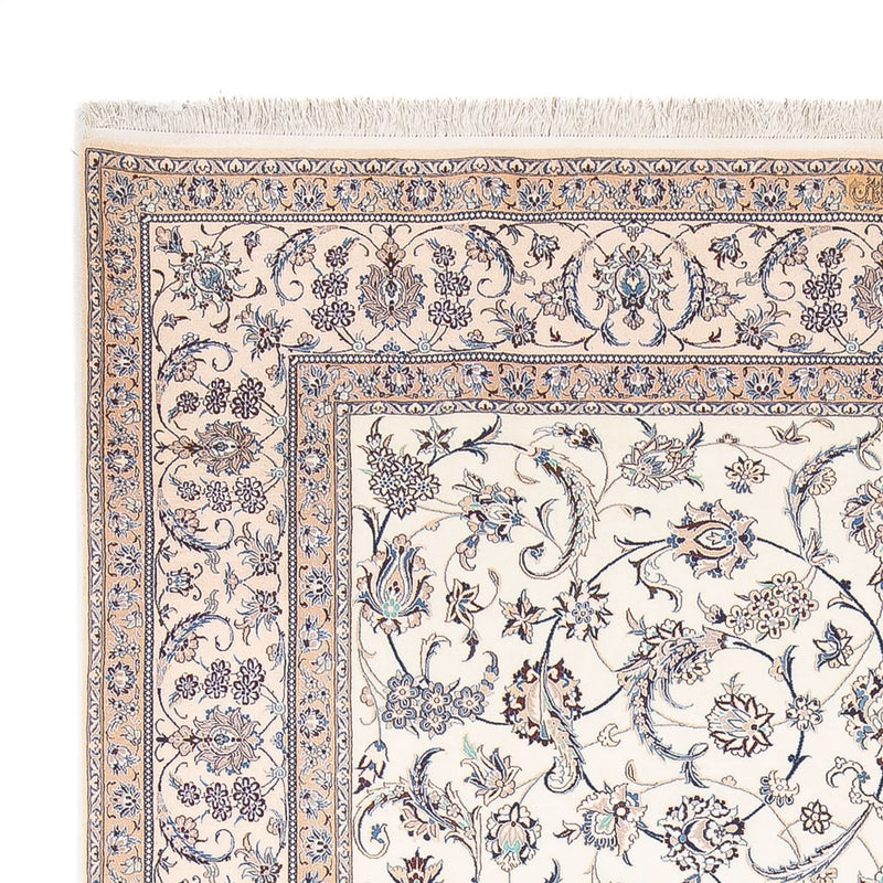 Dywan perski - Nain - Premium - 310 x 213 cm - kremowy
