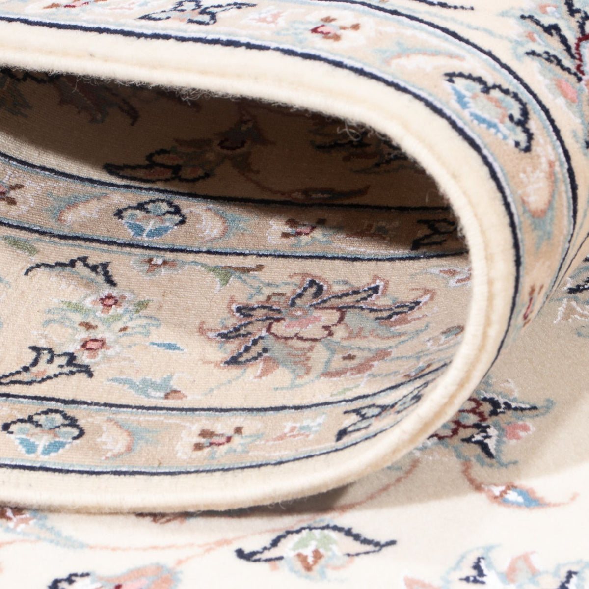 Dywan perski - Nain - Premium - 150 x 102 cm - kremowy