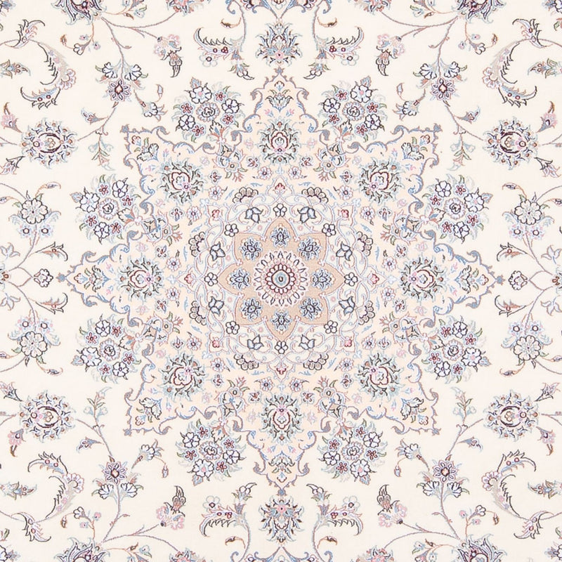 Dywan perski - Nain - Premium - 302 x 200 cm - kremowy