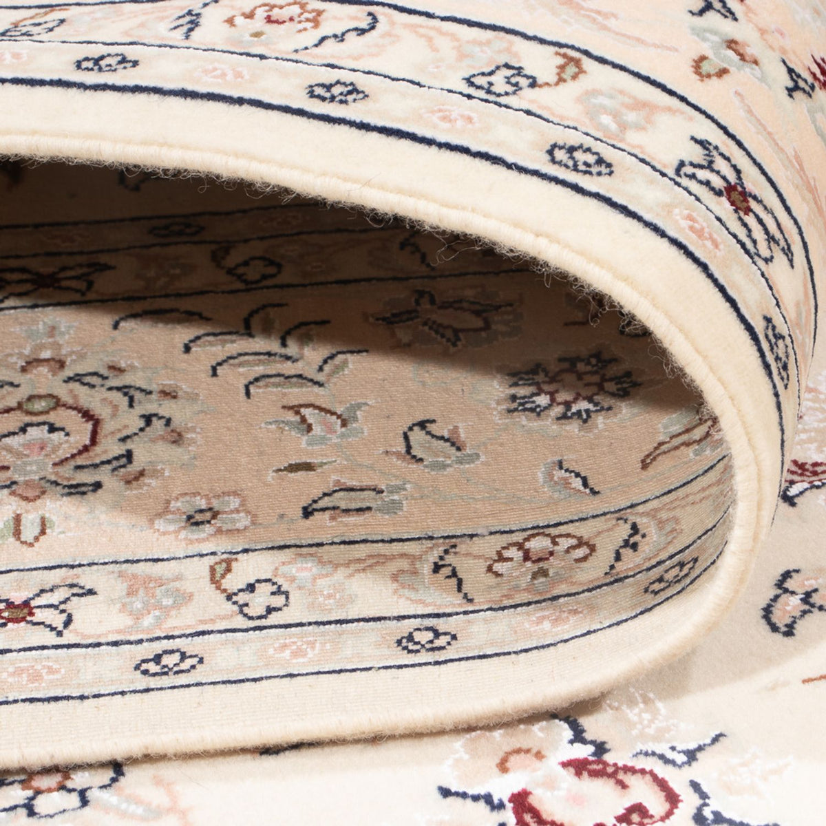 Dywan perski - Nain - Premium - 198 x 150 cm - kremowy