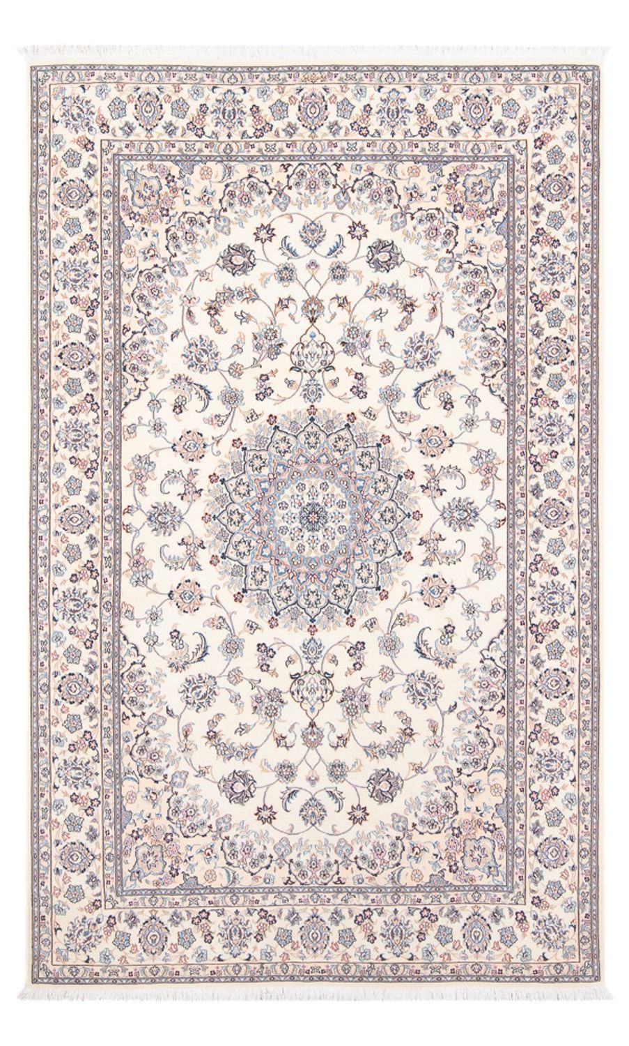 Dywan perski - Nain - Premium - 205 x 135 cm - kremowy