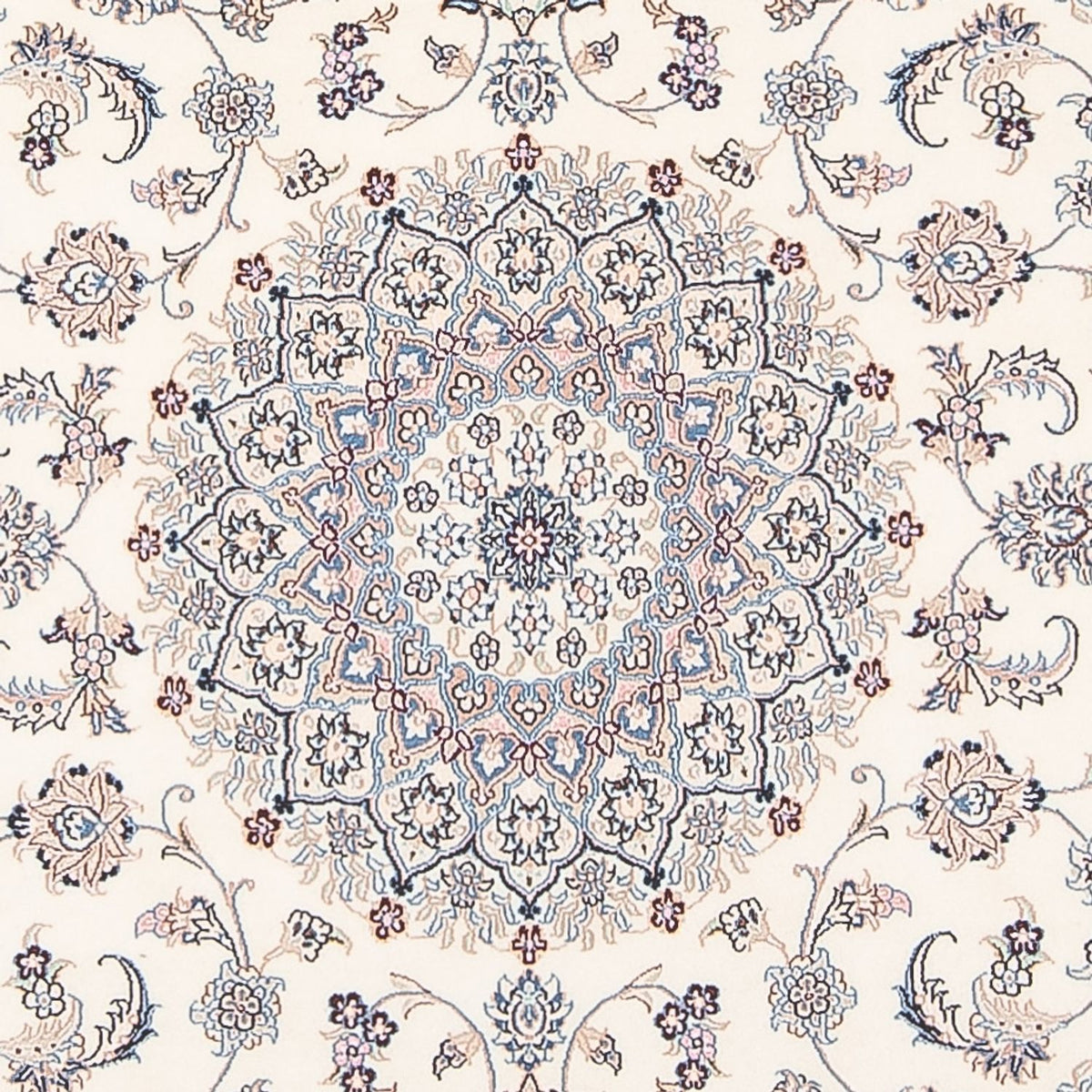 Dywan perski - Nain - Premium - 205 x 135 cm - kremowy