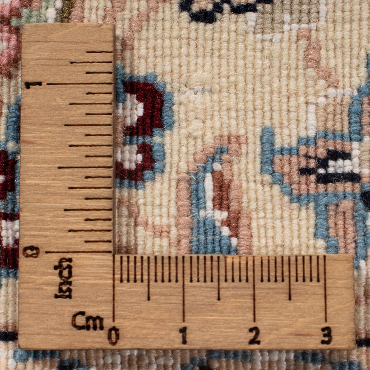 Dywan perski - Nain - Premium - 205 x 135 cm - kremowy