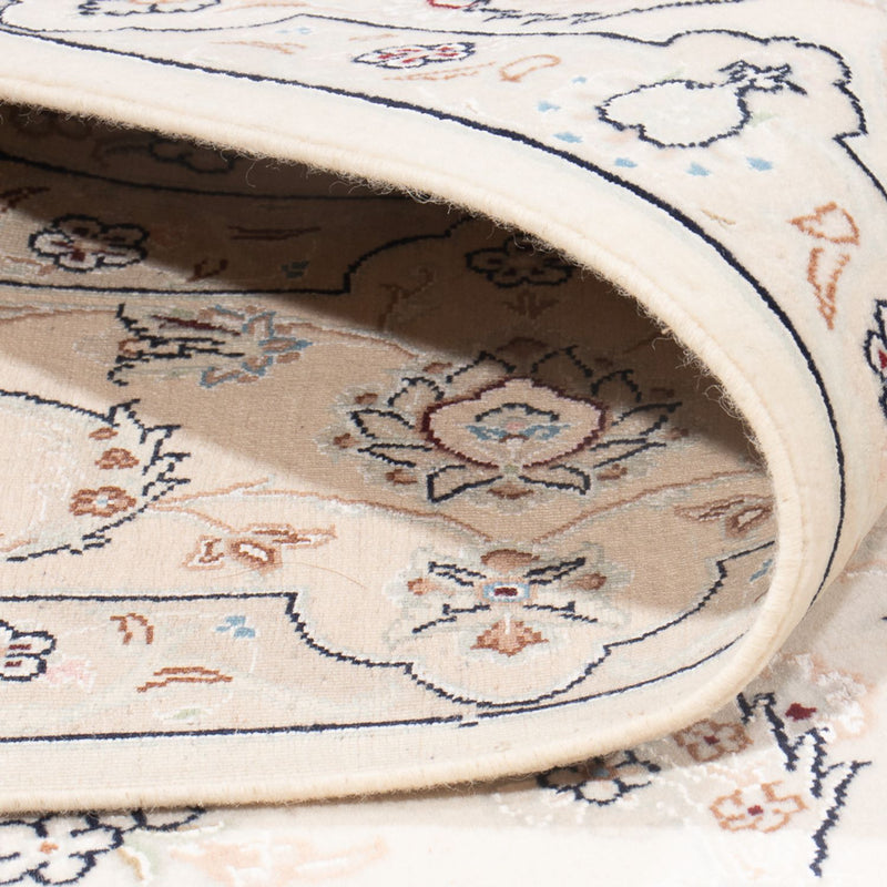Dywan perski - Nain - Premium - 236 x 170 cm - kremowy