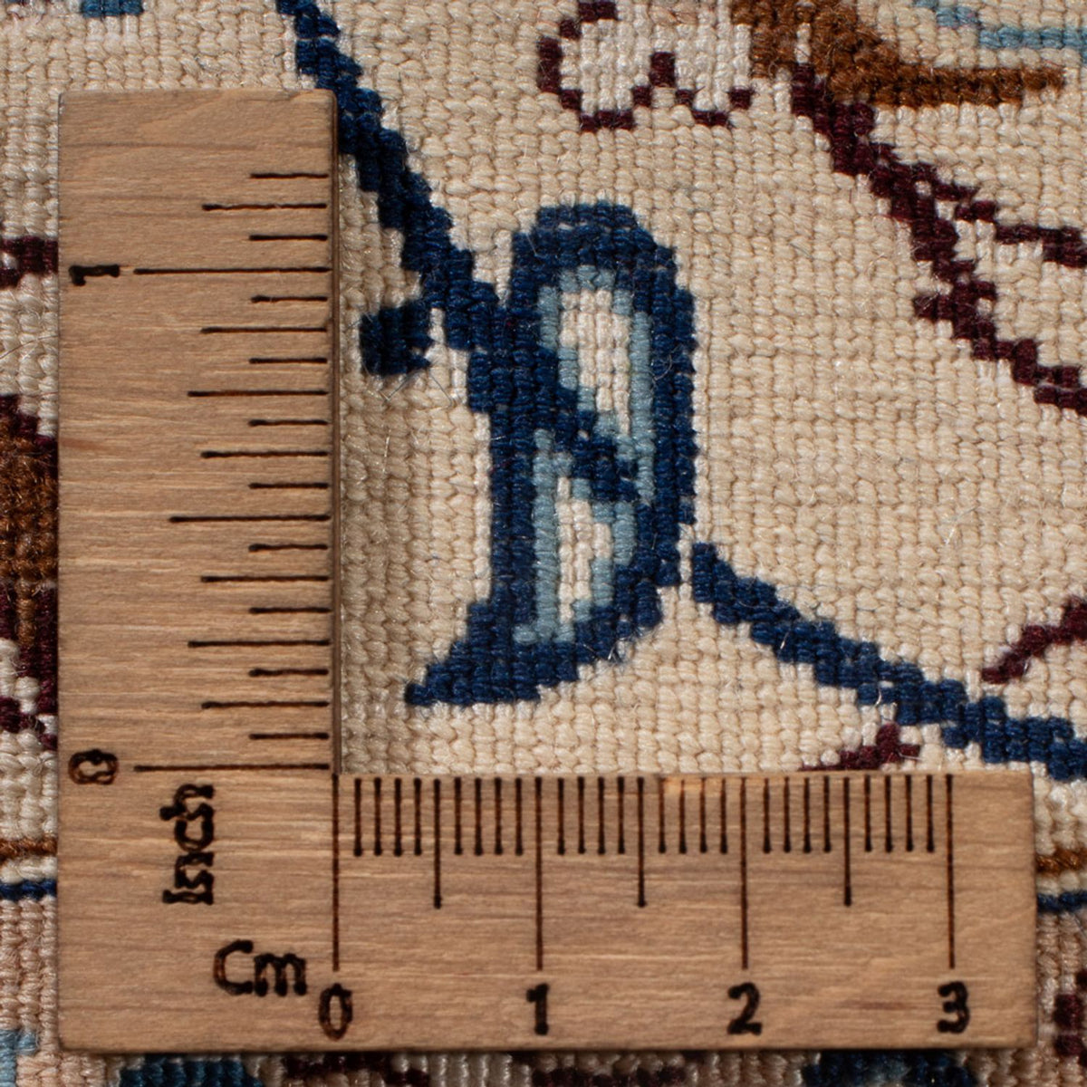 Dywan perski - Nain - Premium - 240 x 165 cm - ciemnoniebieski