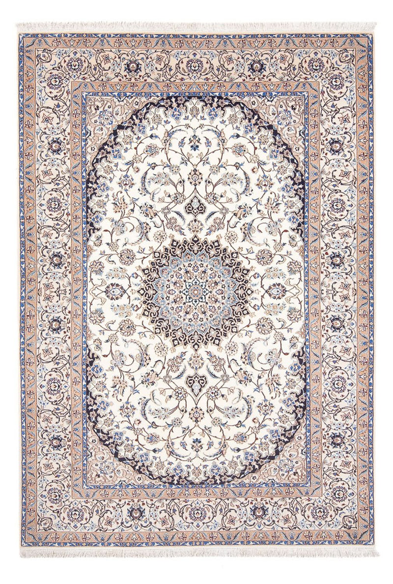 Dywan perski - Nain - Premium - 235 x 152 cm - kremowy