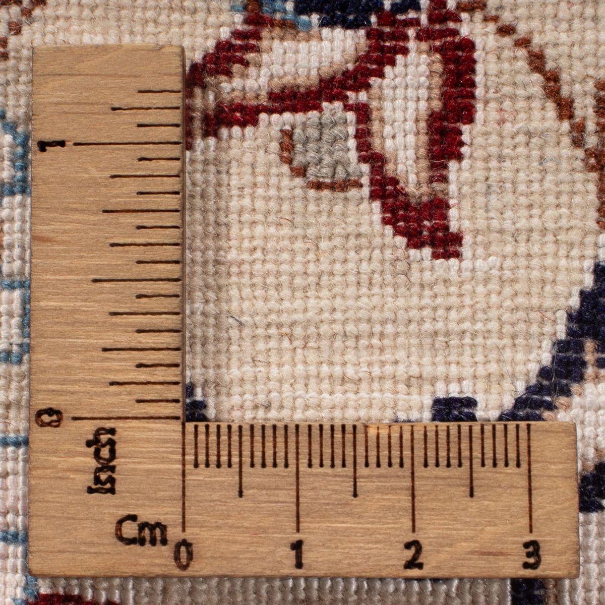 Dywan perski - Nain - Premium - 235 x 152 cm - kremowy