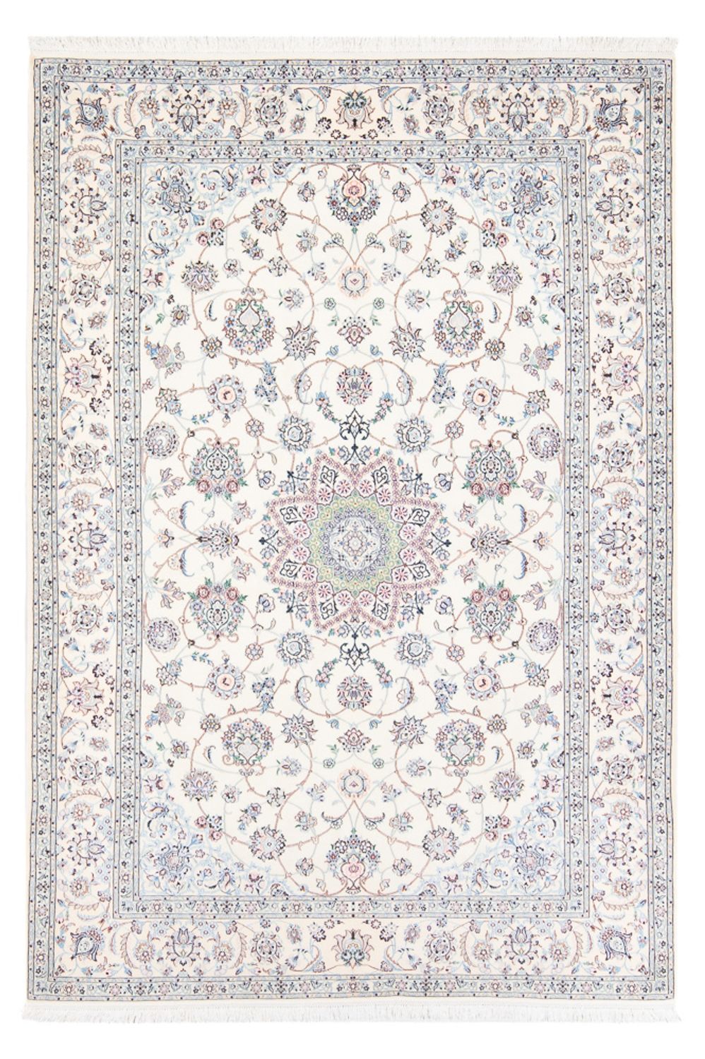 Dywan perski - Nain - Premium - 240 x 155 cm - kremowy