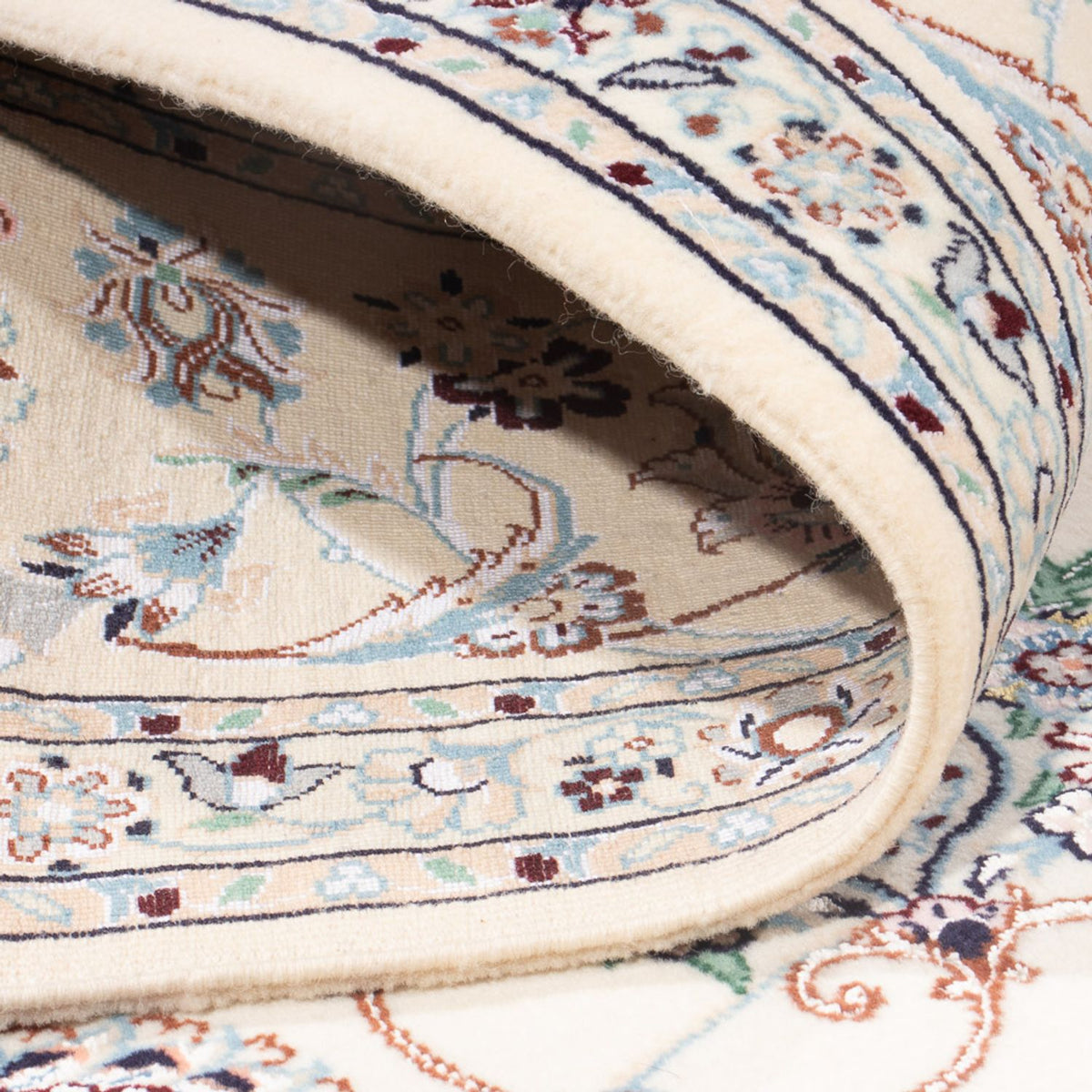 Dywan perski - Nain - Premium - 240 x 155 cm - kremowy