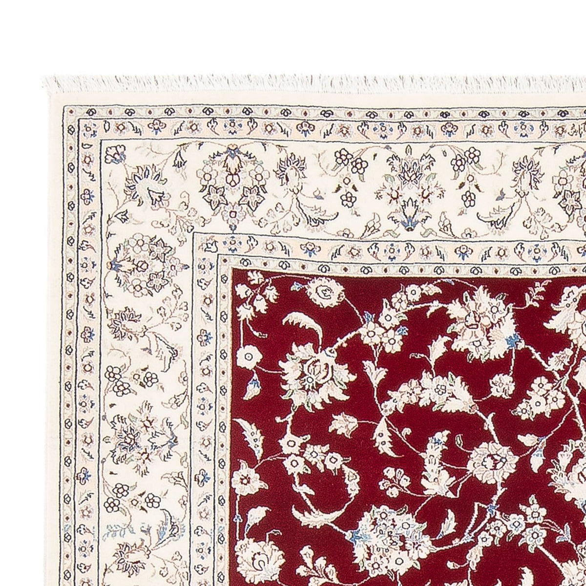 Dywan perski - Nain - Premium - 195 x 155 cm - czerwony