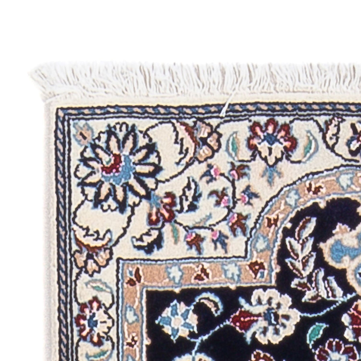 Biegacz Dywan perski - Nain - Premium - 196 x 50 cm - ciemnoniebieski