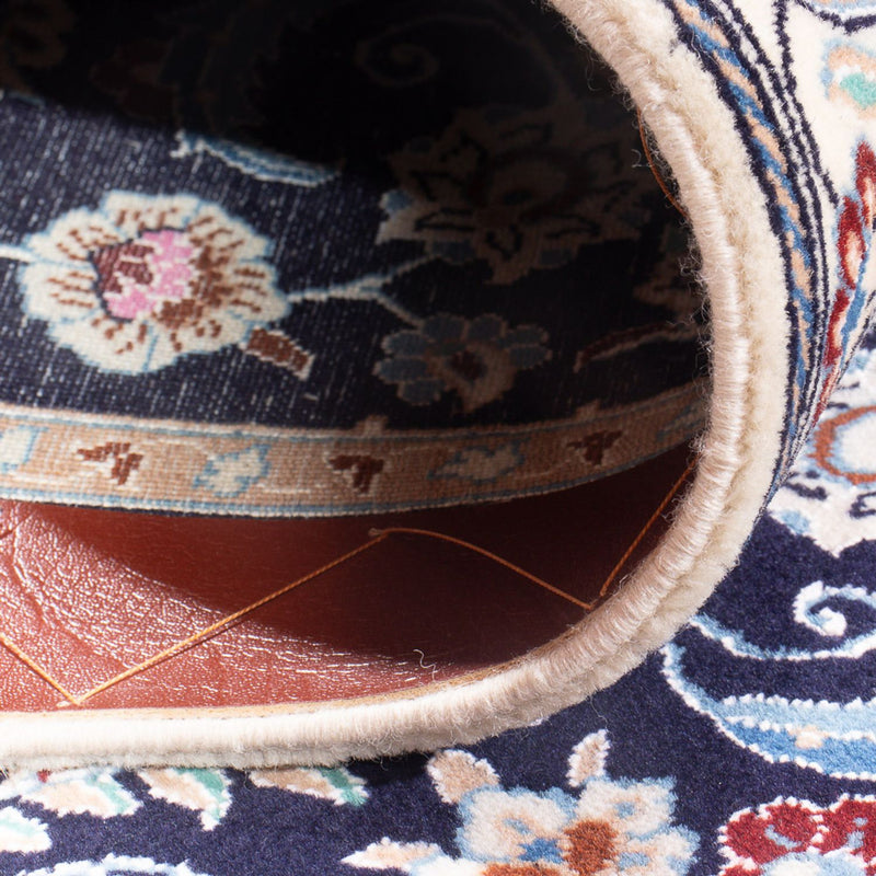 Biegacz Dywan perski - Nain - Premium - 196 x 50 cm - ciemnoniebieski