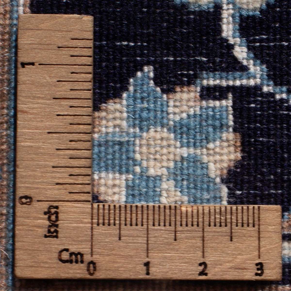 Biegacz Dywan perski - Nain - Premium - 196 x 50 cm - ciemnoniebieski