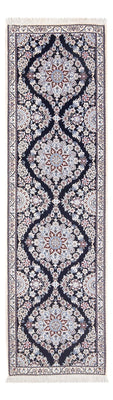 Biegacz Dywan perski - Nain - Premium - 188 x 58 cm - ciemnoniebieski