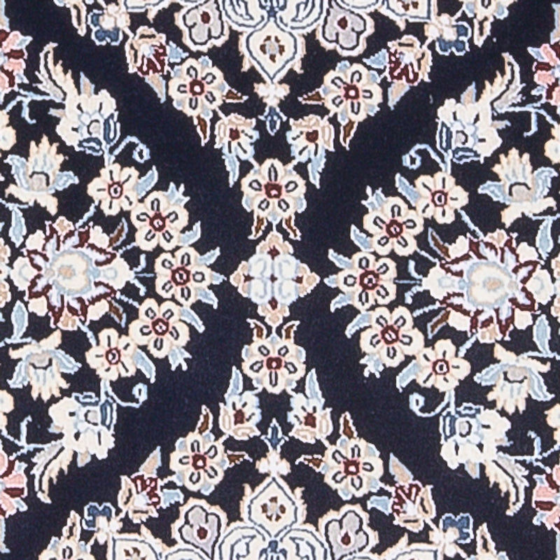 Biegacz Dywan perski - Nain - Premium - 188 x 58 cm - ciemnoniebieski