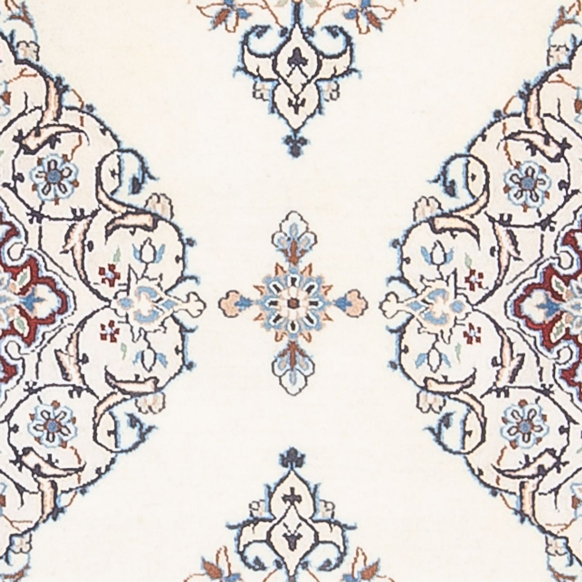 Biegacz Dywan perski - Nain - Premium - 153 x 49 cm - kremowy