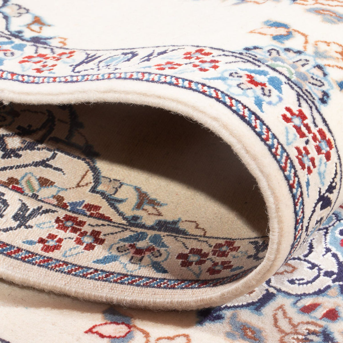 Biegacz Dywan perski - Nain - Premium - 153 x 49 cm - kremowy