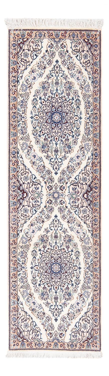 Biegacz Dywan perski - Nain - Premium - 147 x 48 cm - kremowy
