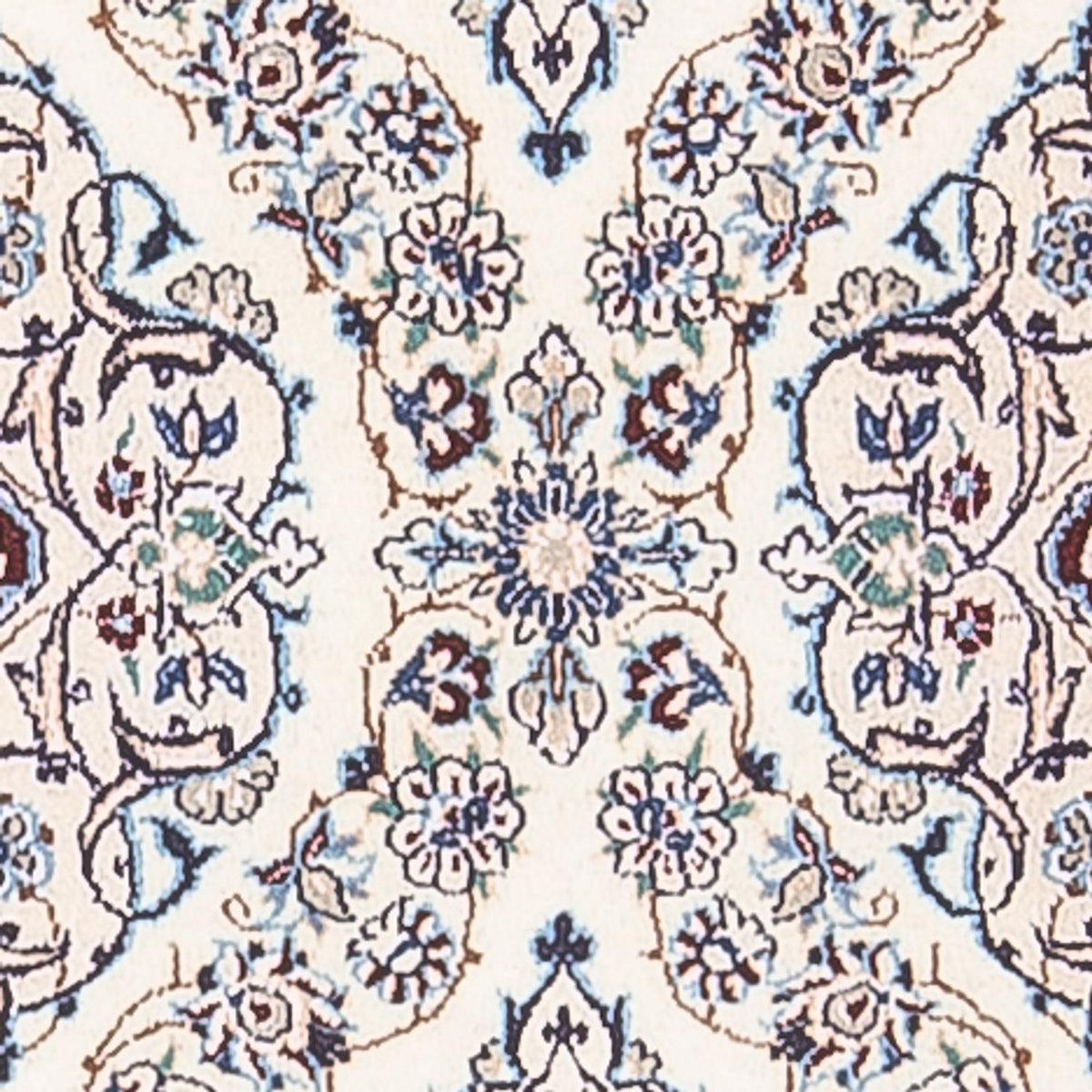 Biegacz Dywan perski - Nain - Premium - 147 x 48 cm - kremowy