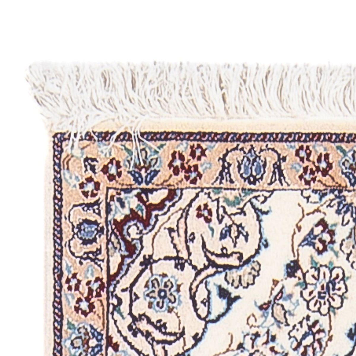 Biegacz Dywan perski - Nain - Premium - 147 x 48 cm - kremowy