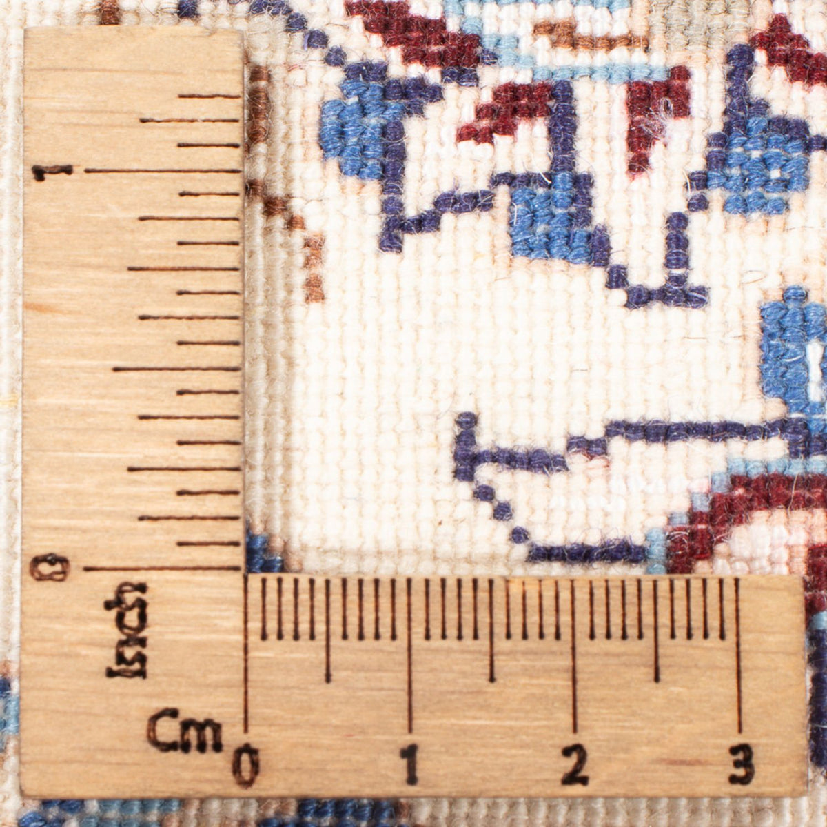 Biegacz Dywan perski - Nain - Premium - 147 x 48 cm - kremowy