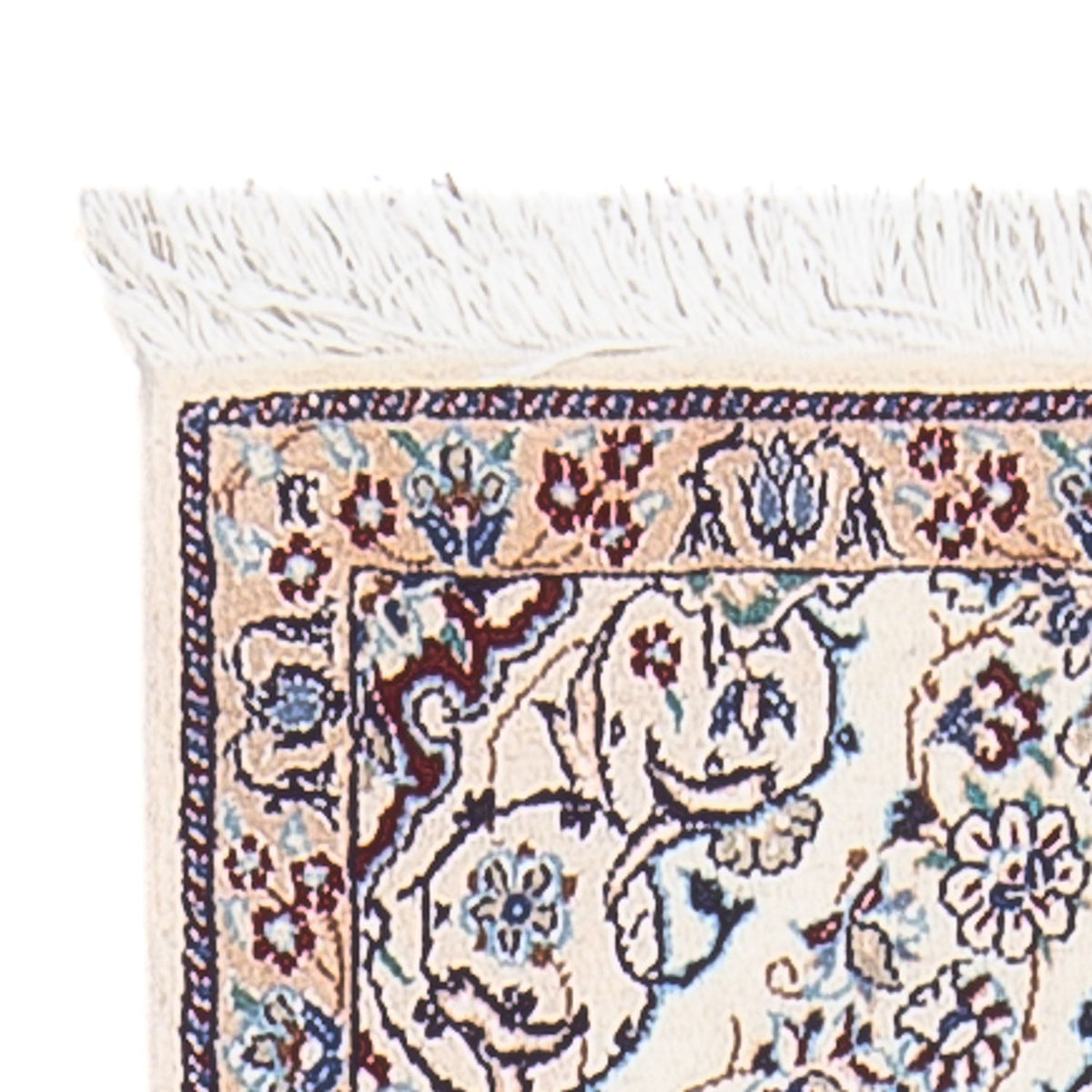 Biegacz Dywan perski - Nain - Premium - 150 x 50 cm - kremowy