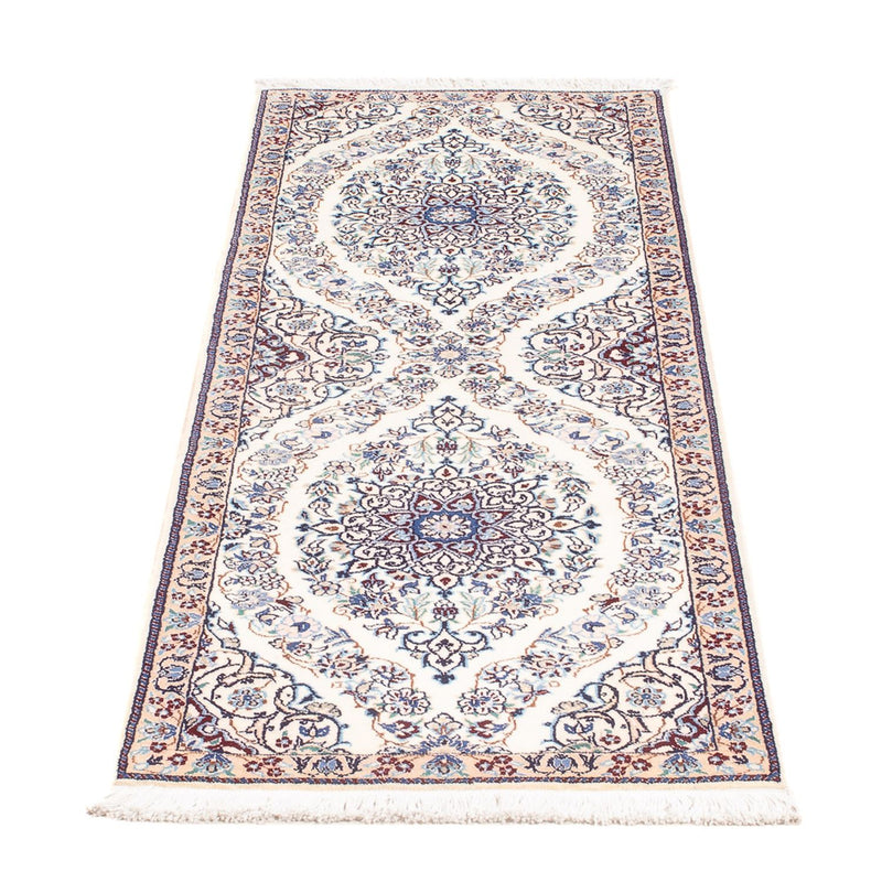 Biegacz Dywan perski - Nain - Premium - 150 x 50 cm - kremowy