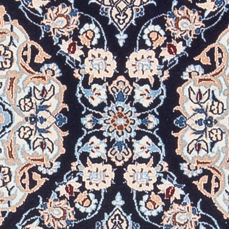 Biegacz Dywan perski - Nain - Premium - 150 x 50 cm - ciemnoniebieski