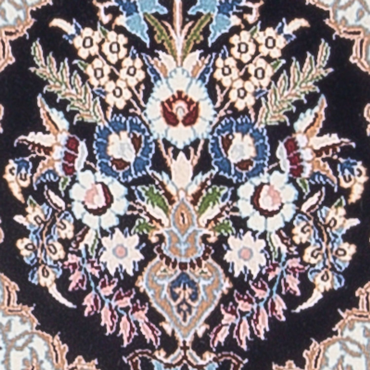 Biegacz Dywan perski - Nain - Premium - 215 x 33 cm - ciemnoniebieski