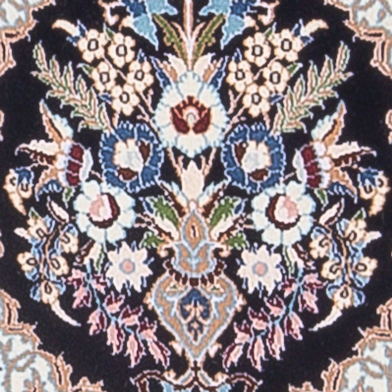 Biegacz Dywan perski - Nain - Premium - 215 x 33 cm - ciemnoniebieski