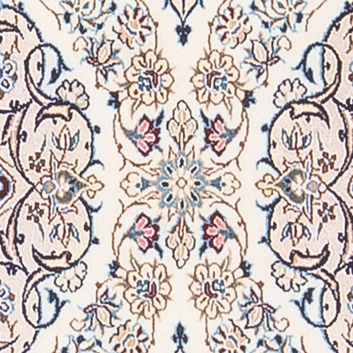 Biegacz Dywan perski - Nain - Premium - 156 x 48 cm - kremowy