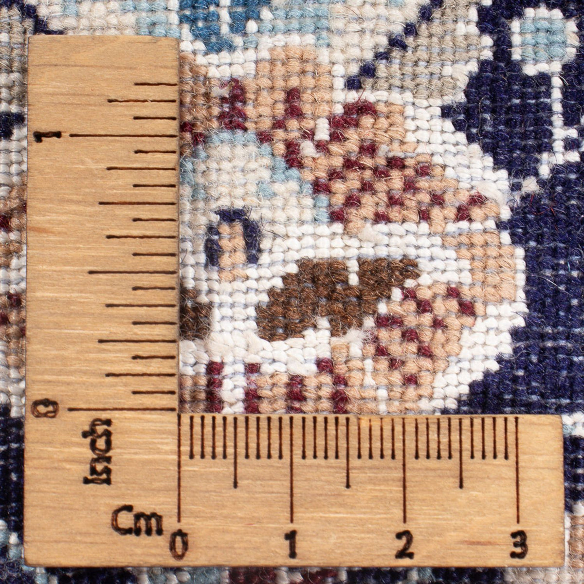 Biegacz Dywan perski - Nain - Premium - 210 x 48 cm - ciemnoniebieski