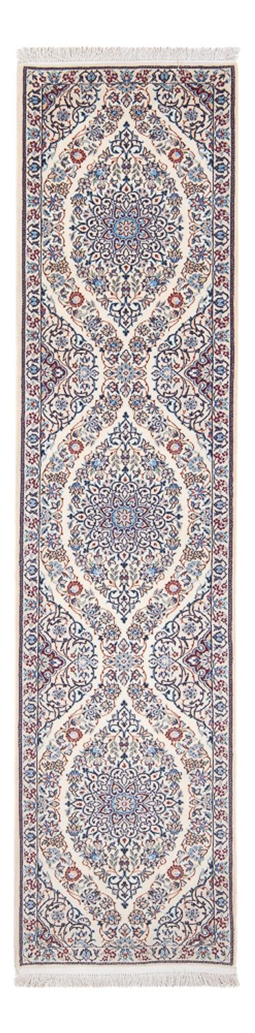 Biegacz Dywan perski - Nain - Premium - 220 x 57 cm - ciemny beż