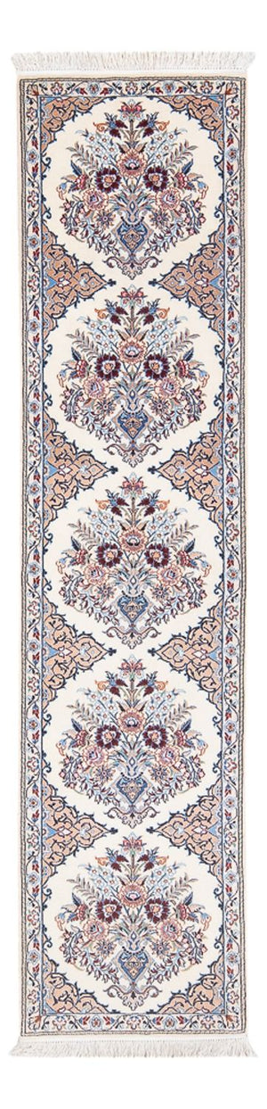 Biegacz Dywan perski - Nain - Premium - 204 x 50 cm - kremowy