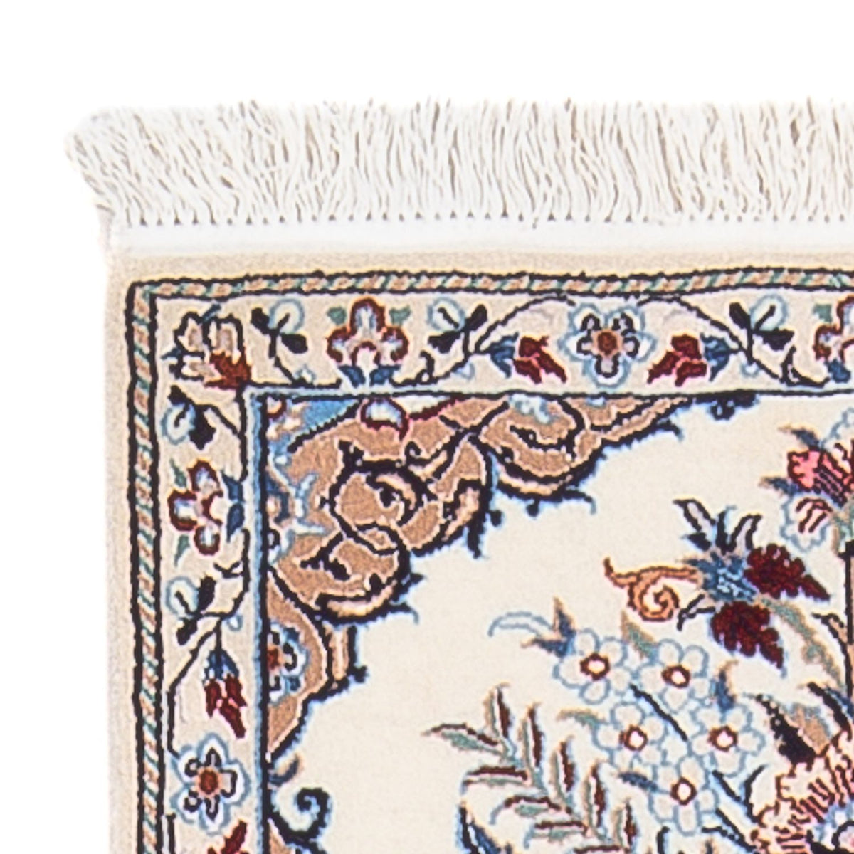 Biegacz Dywan perski - Nain - Premium - 204 x 50 cm - kremowy