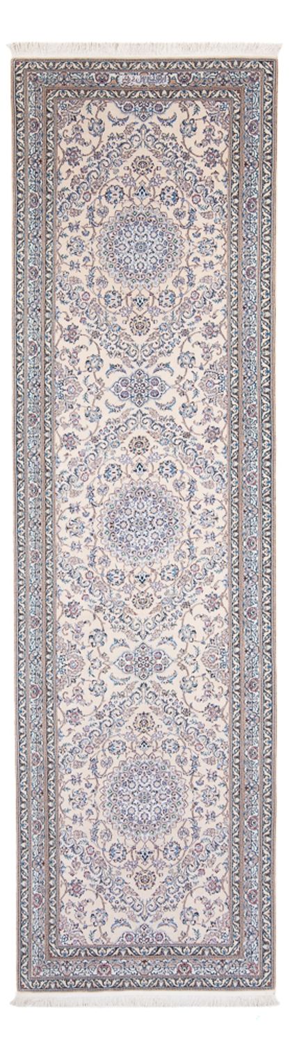 Biegacz Dywan perski - Nain - Premium - 315 x 91 cm - szary