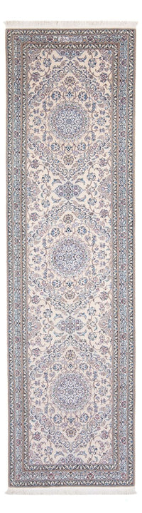 Biegacz Dywan perski - Nain - Premium - 315 x 91 cm - szary