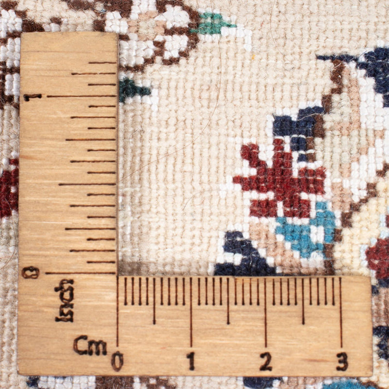 Biegacz Dywan perski - Nain - Premium - 315 x 91 cm - szary