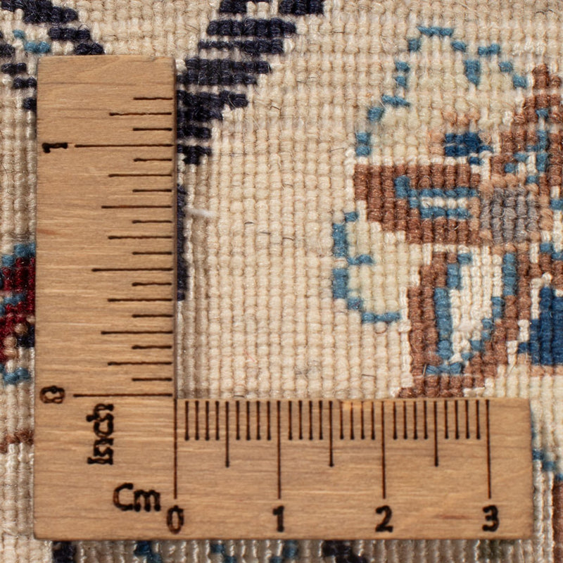 Dywan perski - Nain - Premium - 202 x 129 cm - ciemnoniebieski