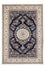 Dywan perski - Nain - Premium - 205 x 135 cm - ciemnoniebieski