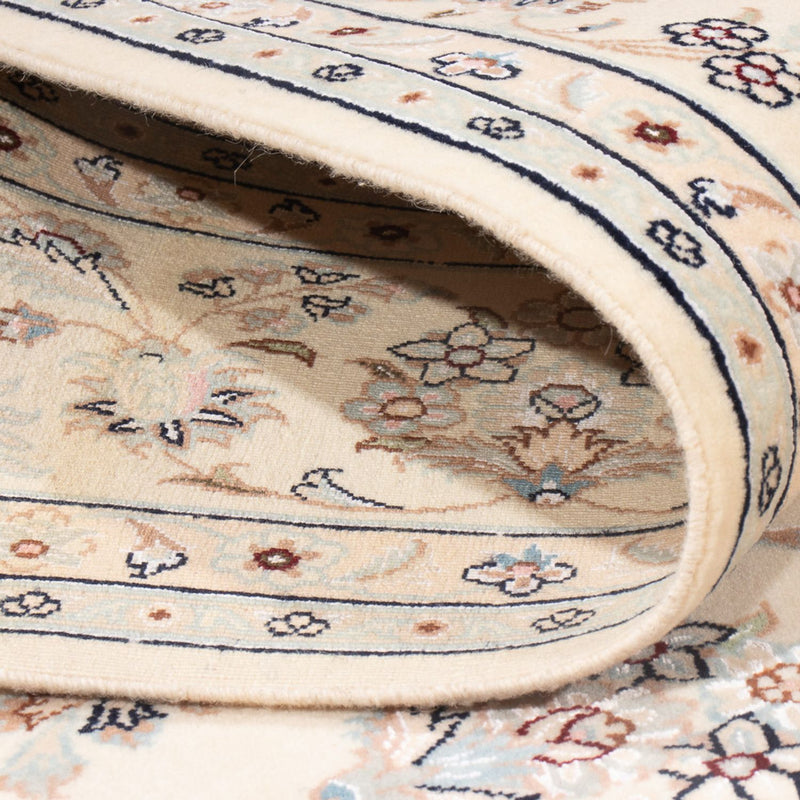 Dywan perski - Nain - Premium - 198 x 150 cm - kremowy