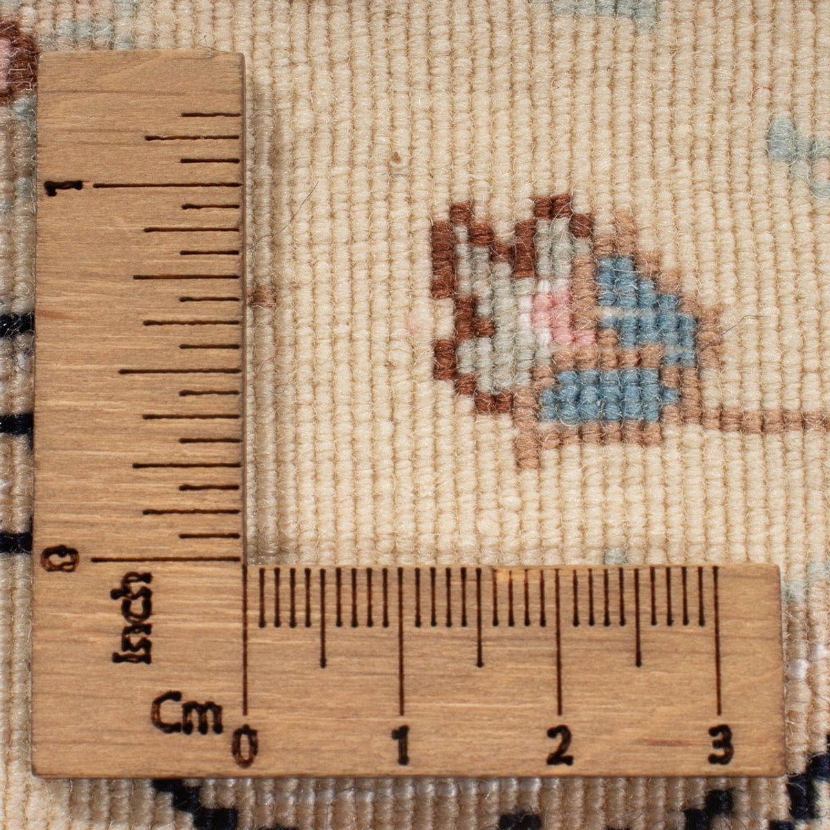 Dywan perski - Nain - Premium - 198 x 150 cm - kremowy