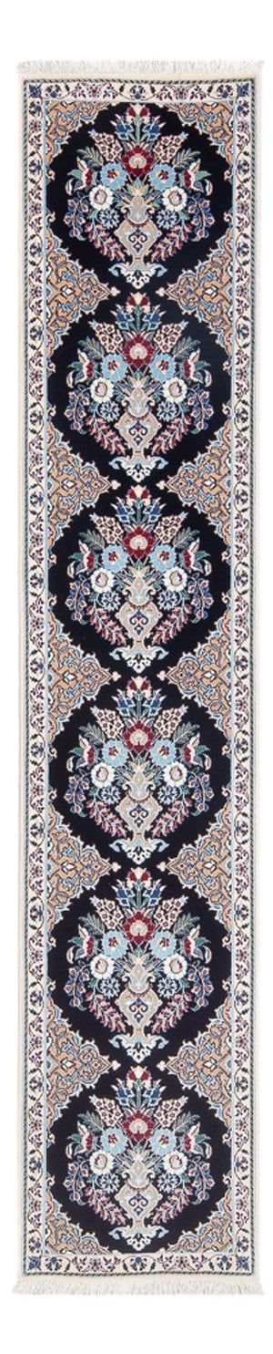 Biegacz Dywan perski - Nain - Premium - 227 x 48 cm - ciemnoniebieski