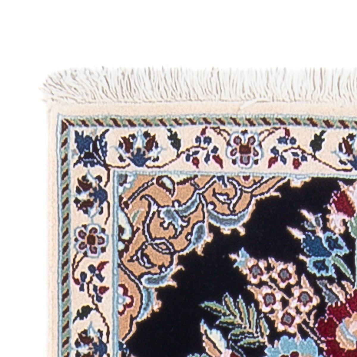 Biegacz Dywan perski - Nain - Premium - 227 x 48 cm - ciemnoniebieski