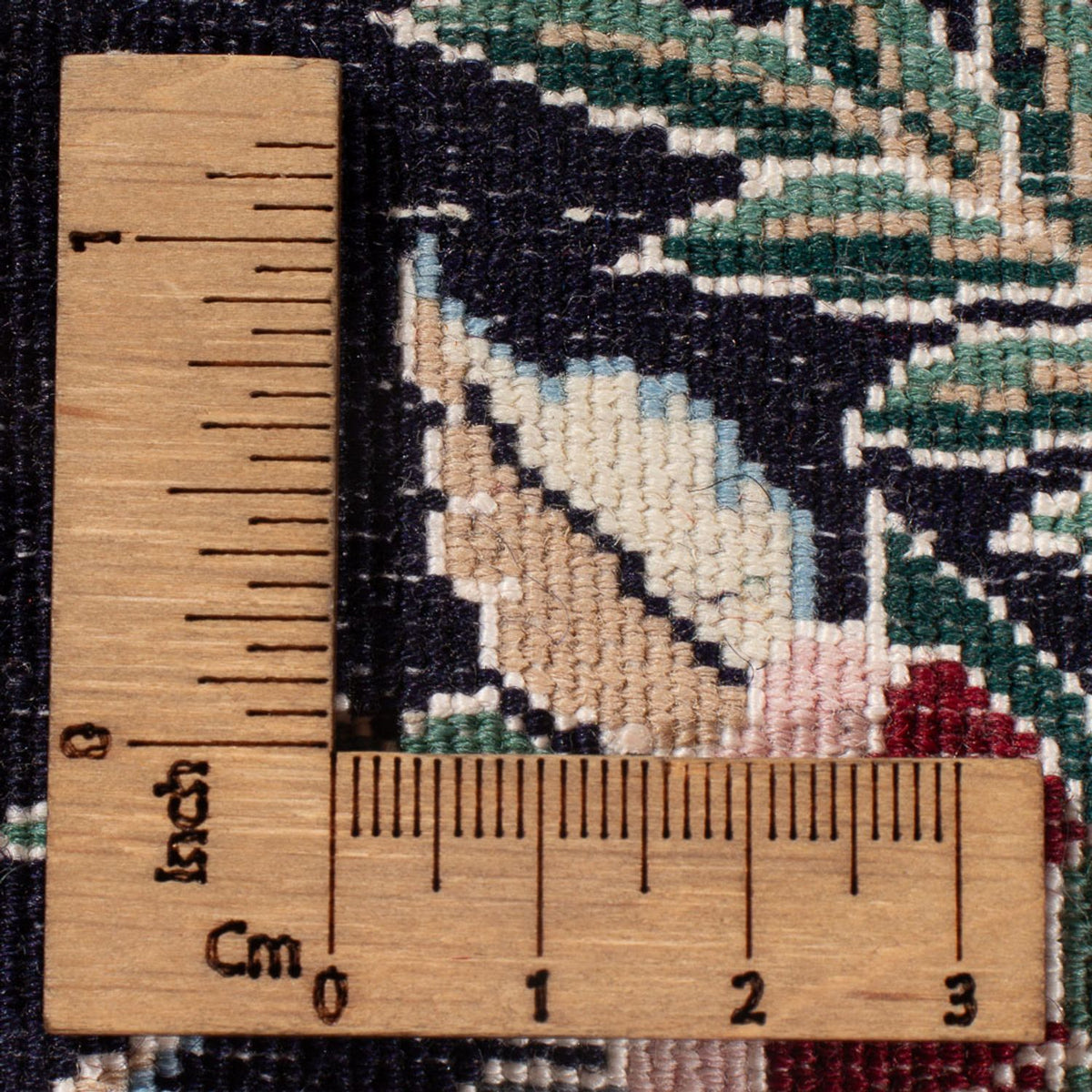 Biegacz Dywan perski - Nain - Premium - 227 x 48 cm - ciemnoniebieski