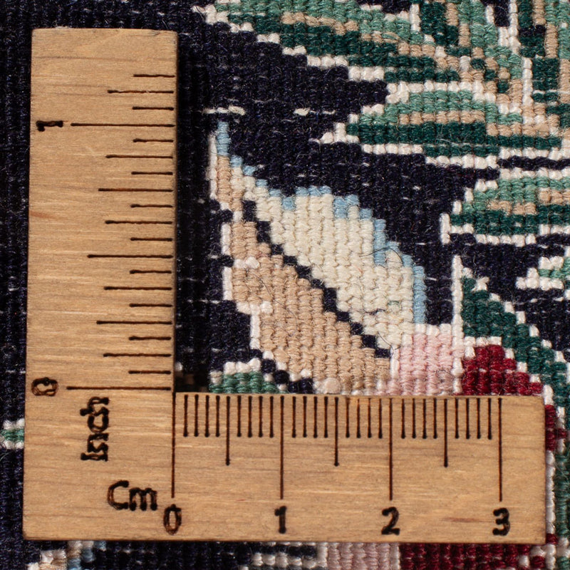 Biegacz Dywan perski - Nain - Premium - 227 x 48 cm - ciemnoniebieski