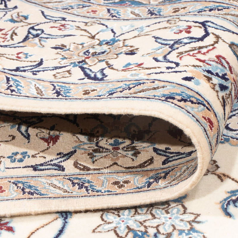 Dywan perski - Nain - Premium - 211 x 130 cm - kremowy