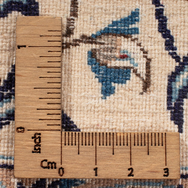 Dywan perski - Nain - Premium - 211 x 130 cm - kremowy